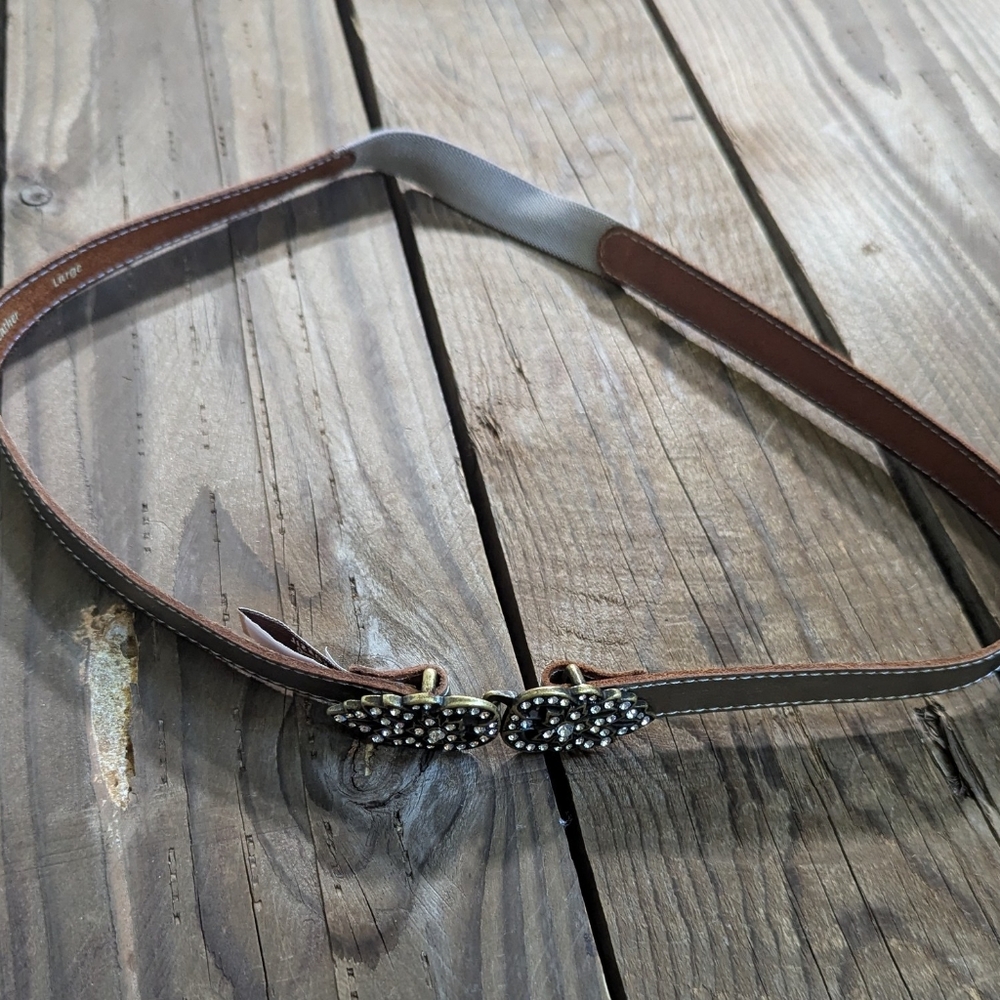 Fossil Rhinestone Belt L - Picture 3 of 6